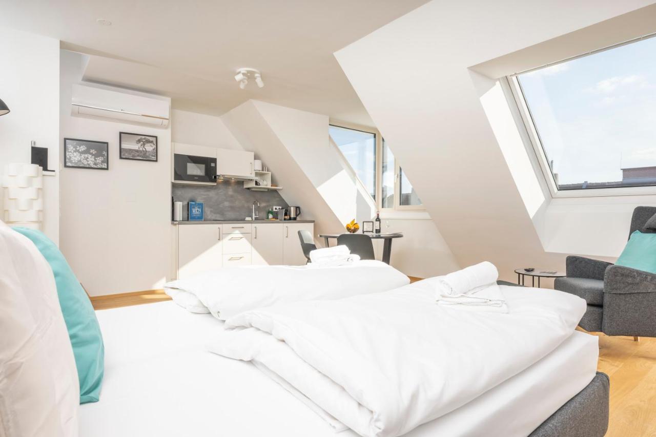 Rooftop Apartments Mit Grosser Terrasse Wien Eksteriør bilde