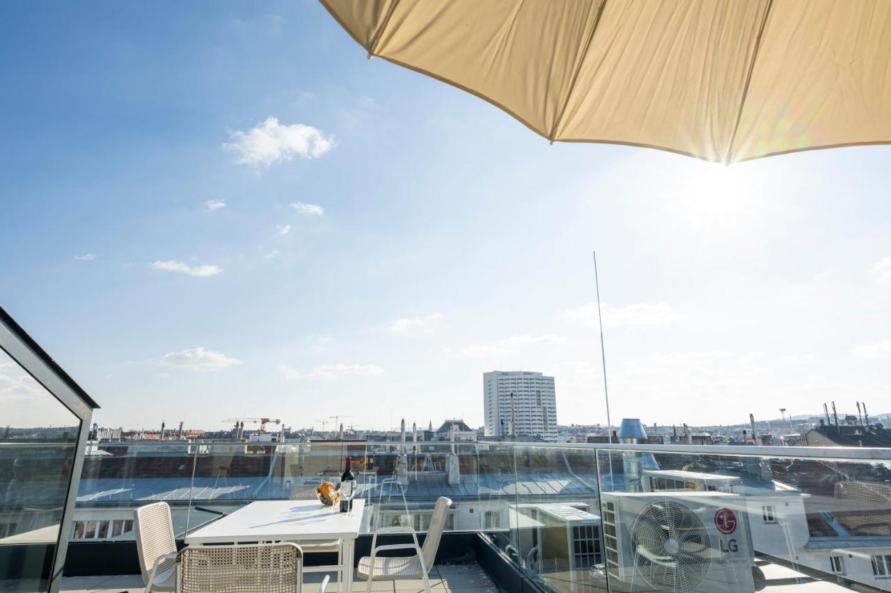 Rooftop Apartments Mit Grosser Terrasse Wien Eksteriør bilde